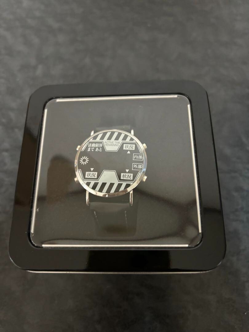 Evangelion LED Leather Wrist Watch movie ro