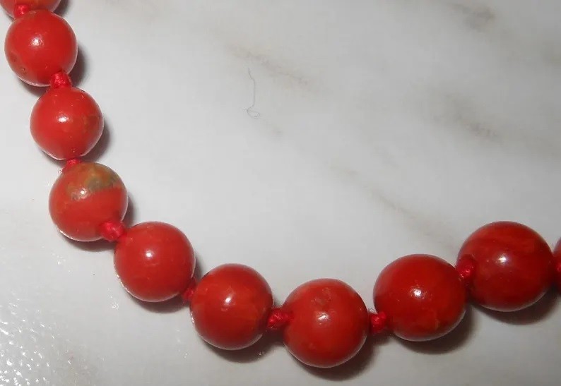 Elegant Red Coral Necklace Sardinia – Ball