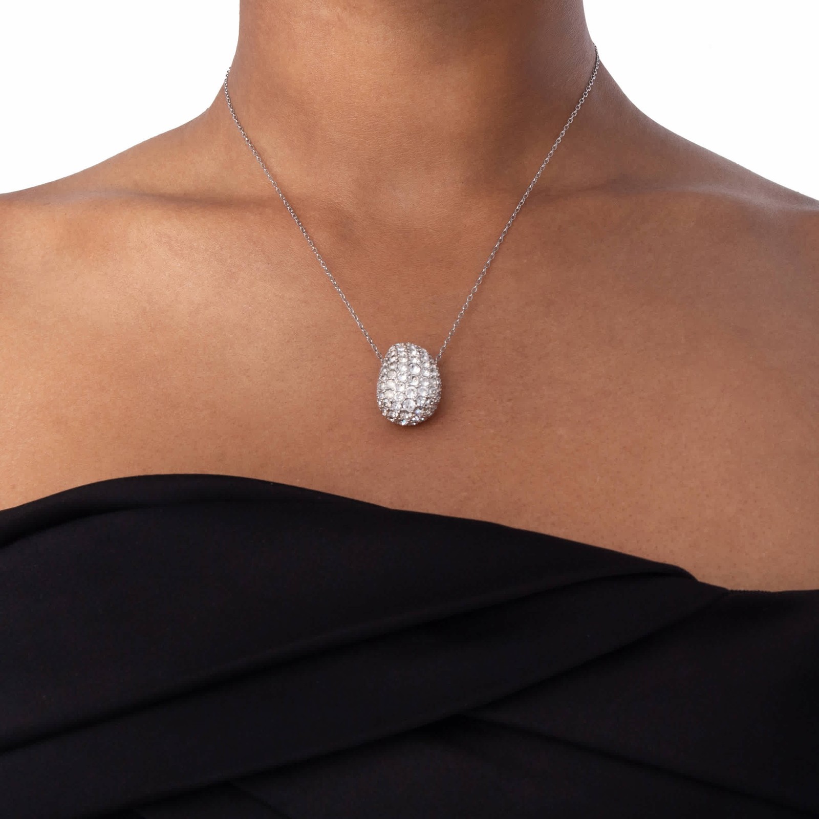 Swarovski Sublima Pendant Rhodium Shiny Crystal