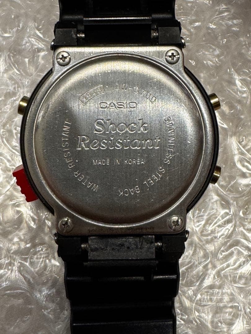 [Battery replaced] G-SHOCK DW-8700 FOX FIRE 20 ATM water resistant NEW