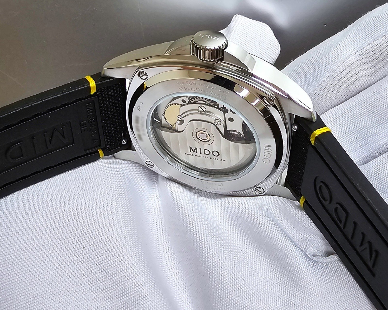 MIDO Multifort TV Big Date 40MM Grey Gradient Dial Mens Watch M049.526.17.081.01
