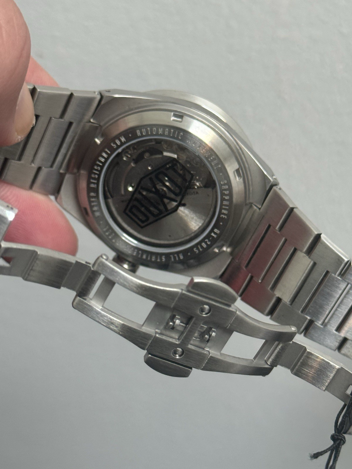 Duxot Cascade Automatic Mens Watch Diamond Bezel