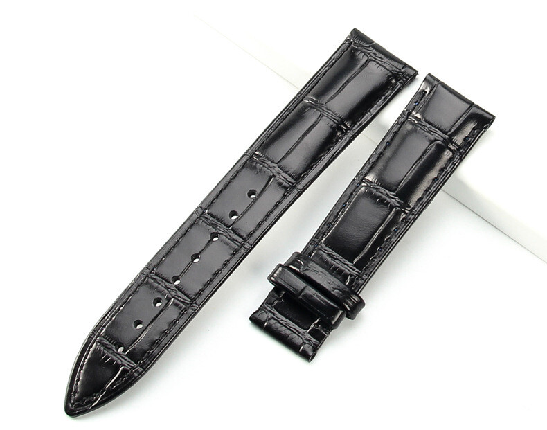 High Quality First Layer Cowhide Leather Watch Band Strap Without Buckle 12-24mm