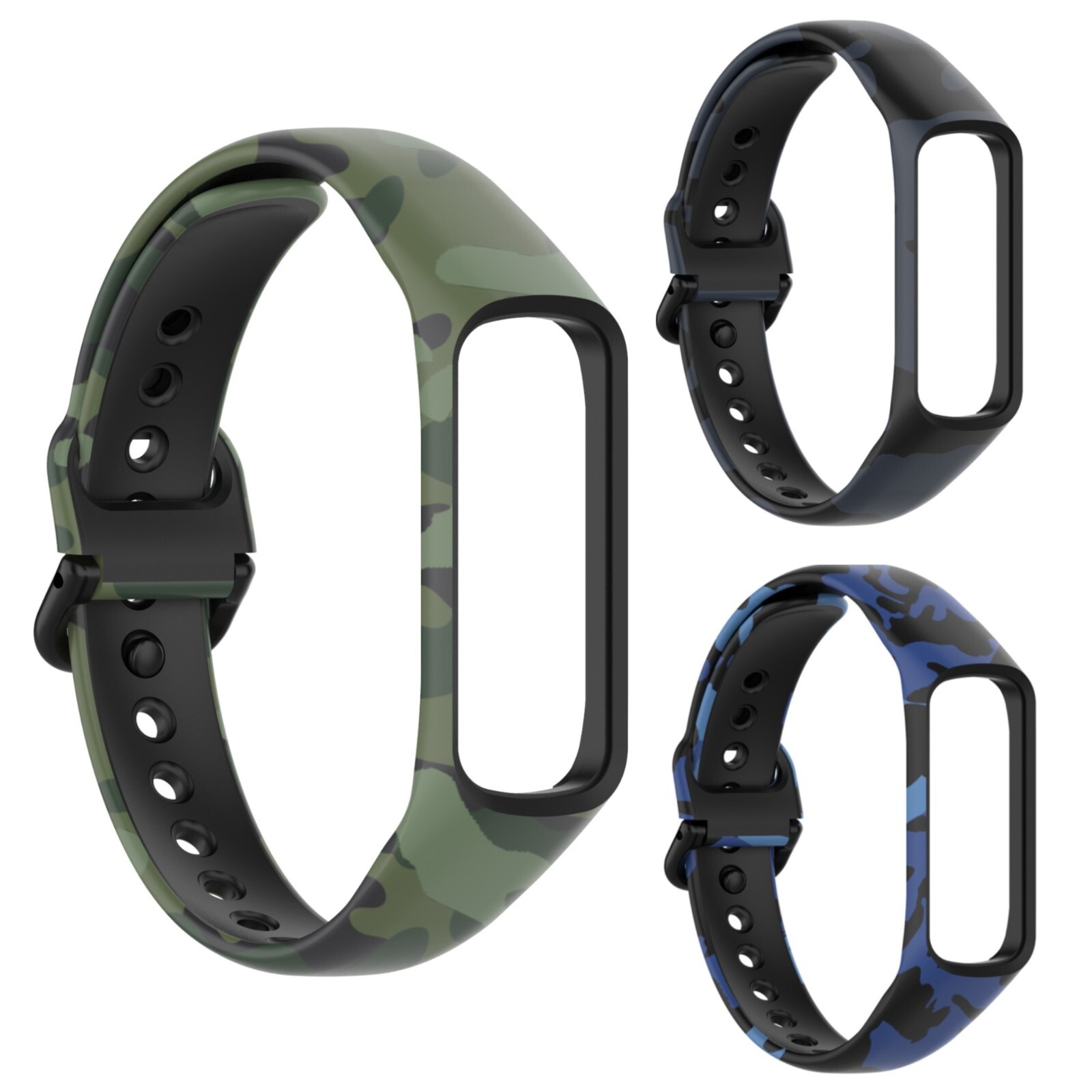 For Samsung Galaxy Fit 2 SM-R220 Replacement Strap Silicone Watch Band Wristband
