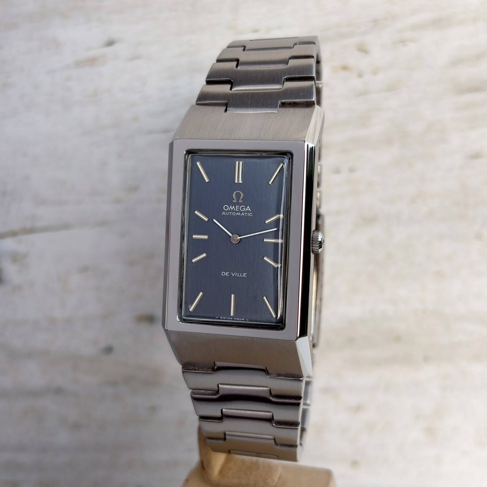 Omega De Ville Tank Jumbo 27mm Automatic 155.007 from 1972 Steel Cal. 684