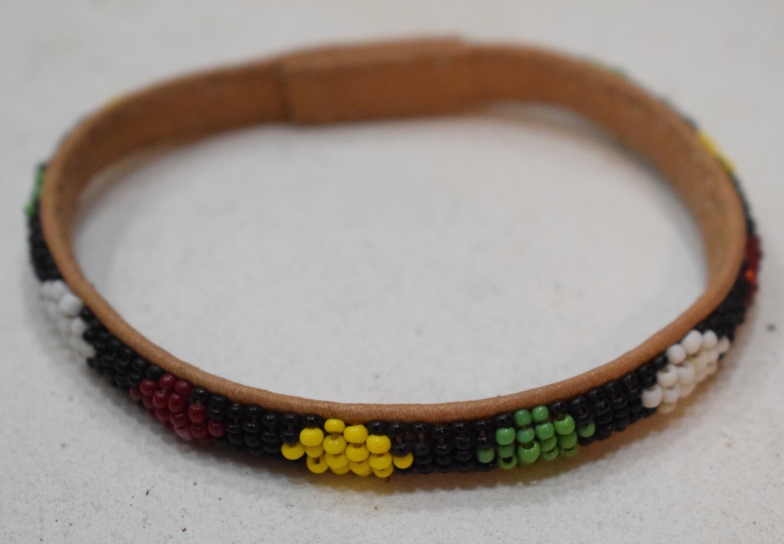 African Bracelets Beaded Colorful Bangles Mali