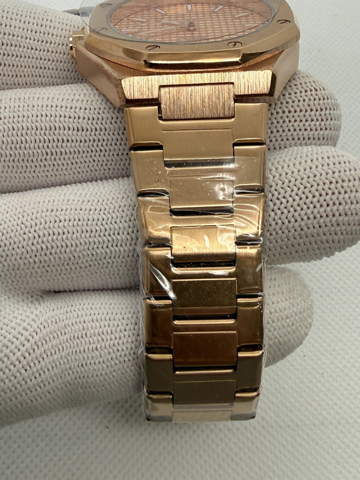 Invicta Prestige MPW-0248 Men’s Watch 44mm Rose Gold Quartz Flame Fusion
