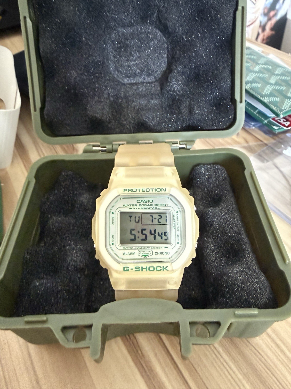 Hidden NY x Casio G-SHOCK DW-5600E with Pelican Box