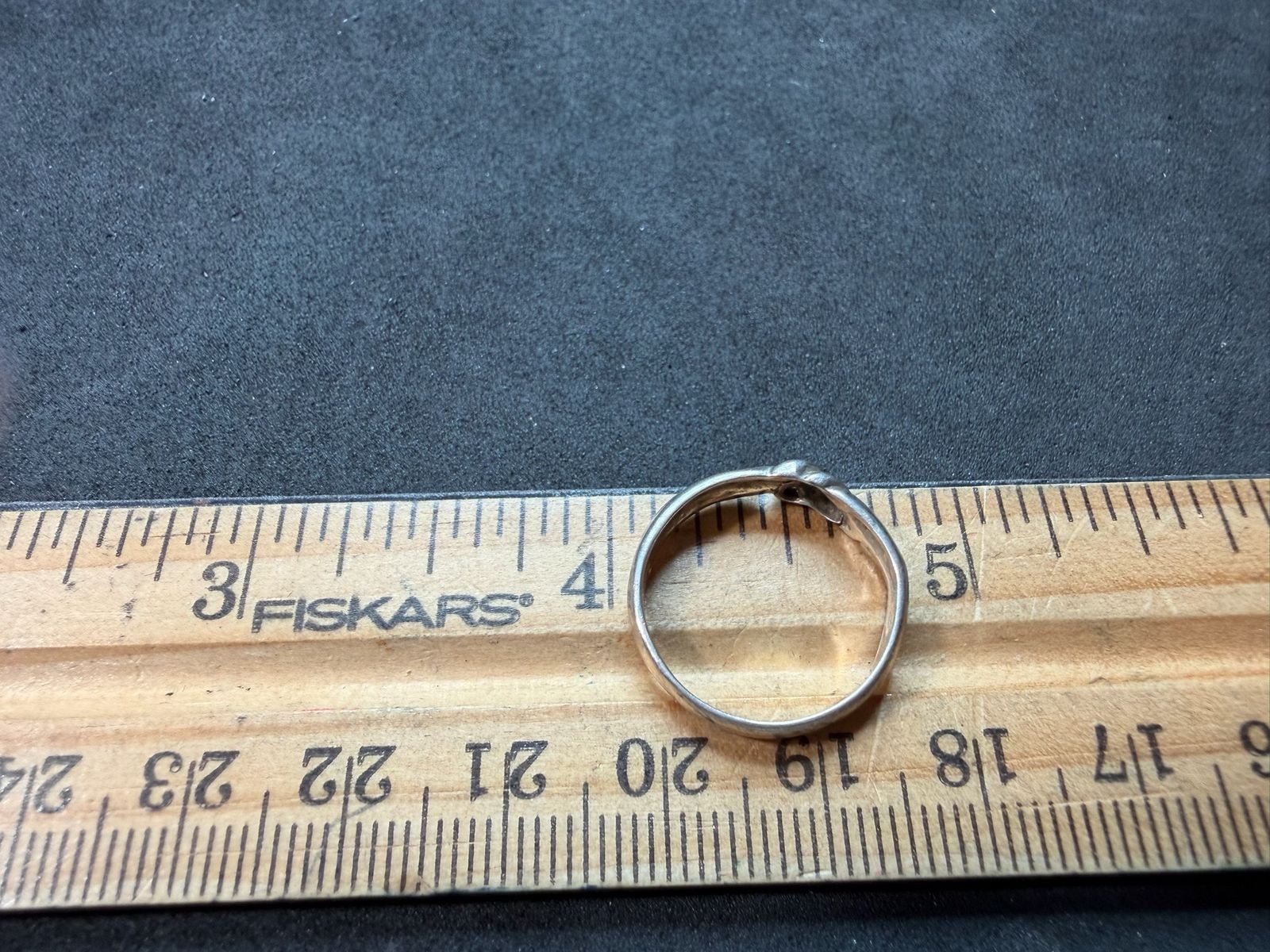 1.67g Vintage Sterling Silver 925 Braided Band Ring Minimalist Size 5.5 M
