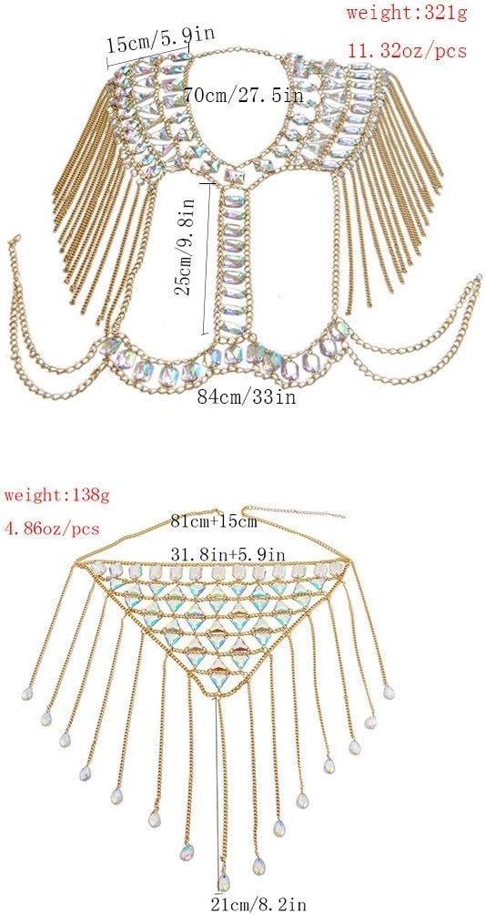 Romantic Body Chain Accessory
