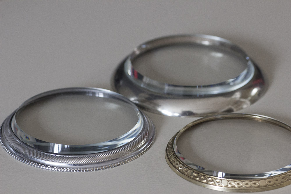 Brand New Thick Convex Glass Pocket Watch Crystal Replacement Service 2mm & 3mm