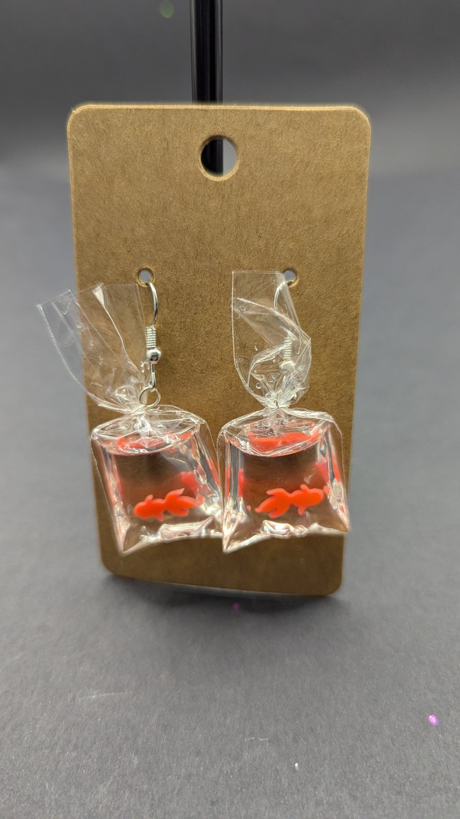 Novelty dangle earrings- animals, fruit, vegetable, food, candy, funny earrings