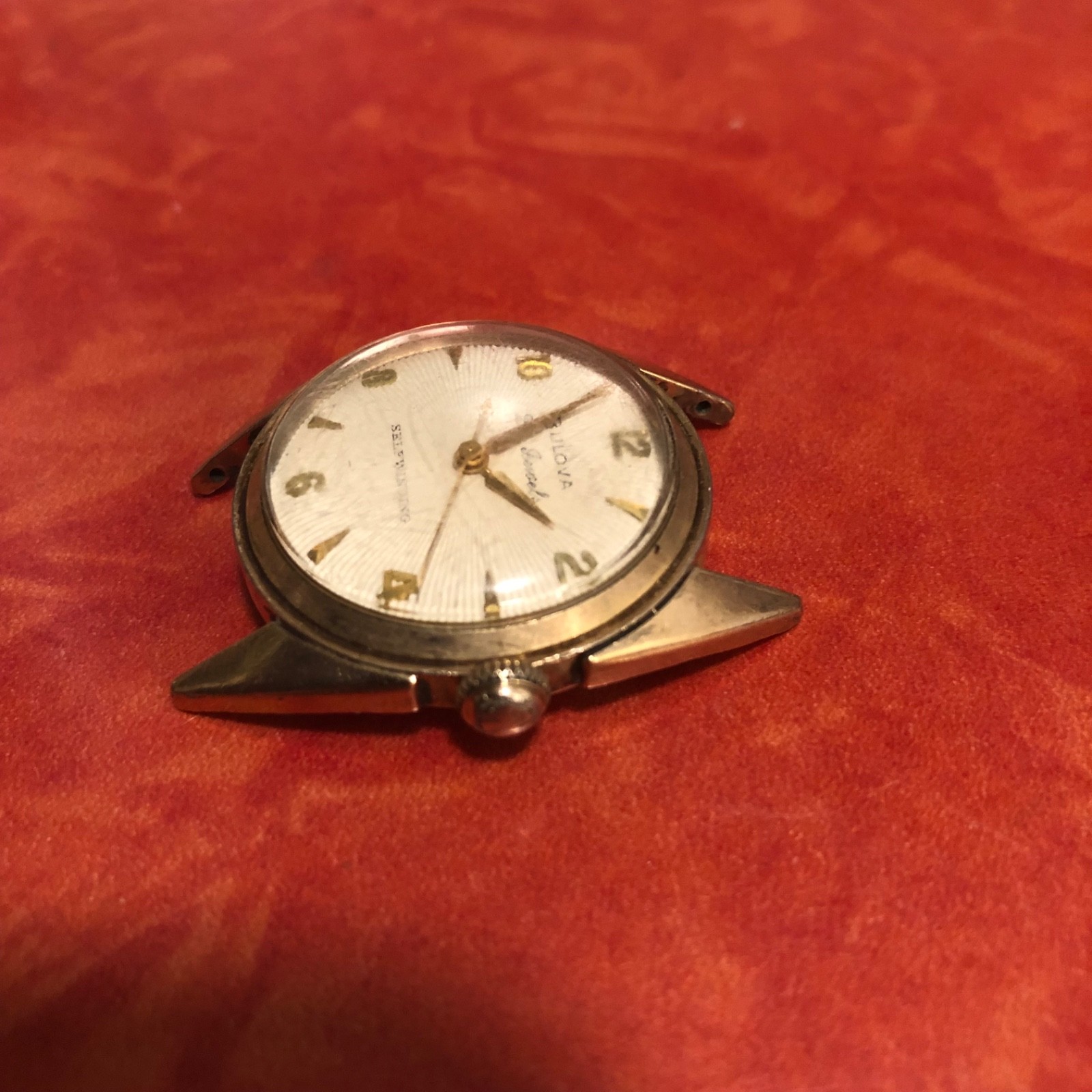 Vintage Bulova 23 Jewels Self-Winding Automatic Men’s Watch Working L4