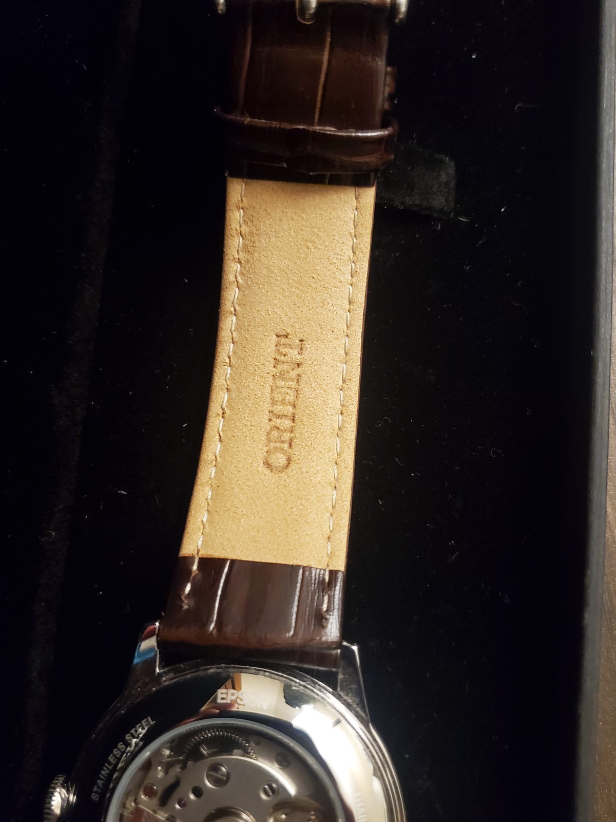 Orient Bambino 38mm Small Seconds Cream Dial RA-AP0105Y30B Automatic Men’s Watch