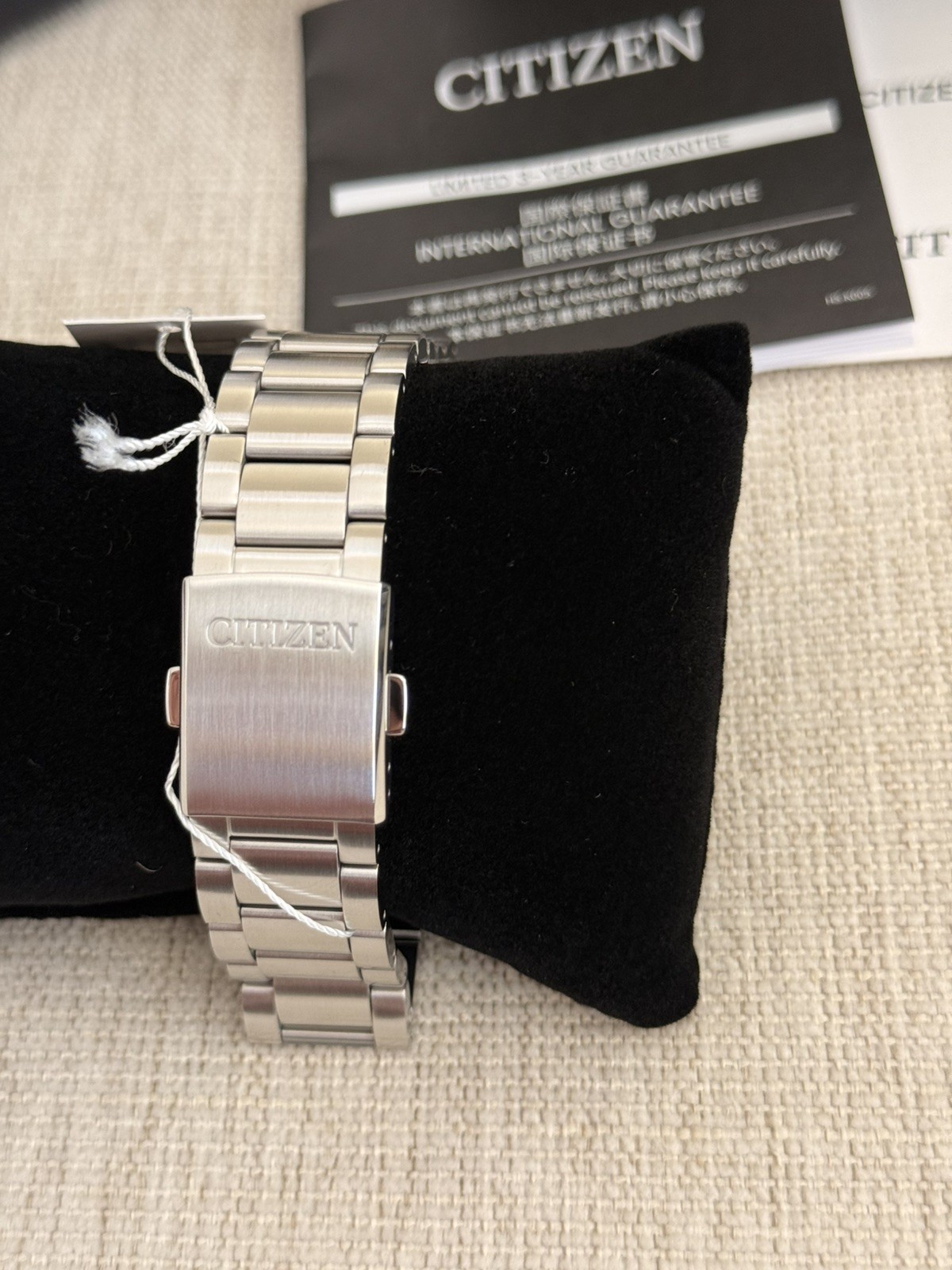 Citizen NB1050-59A 38mm JDM Men’s Watch, Silver/White, Brand New