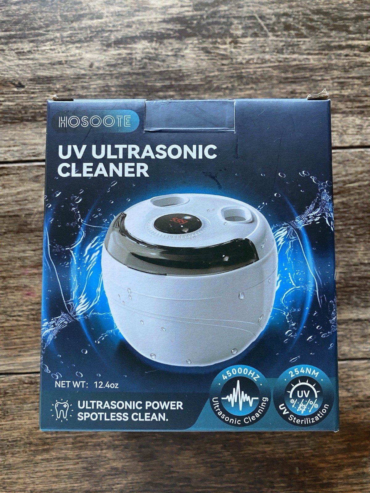 UV Ultrasonic Retainer Cleaner Machine Dental Guard Cleaser Pod for Invisalign z