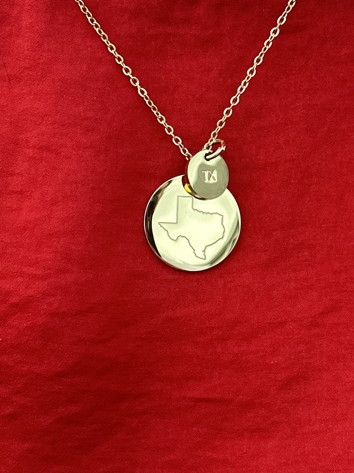 Haiti HTI Country Necklace Charm LDS Sister Missionary Mom Wife Statesman Ties