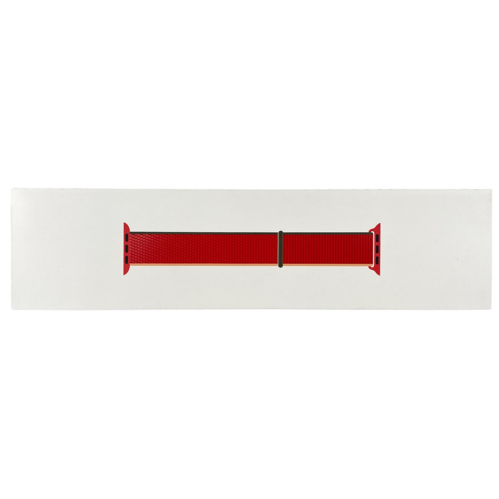 Apple Watch 42mm 44mm 45mm 1 2 3 4 5 6 7 8 9 SE Sport Loop Band – Red