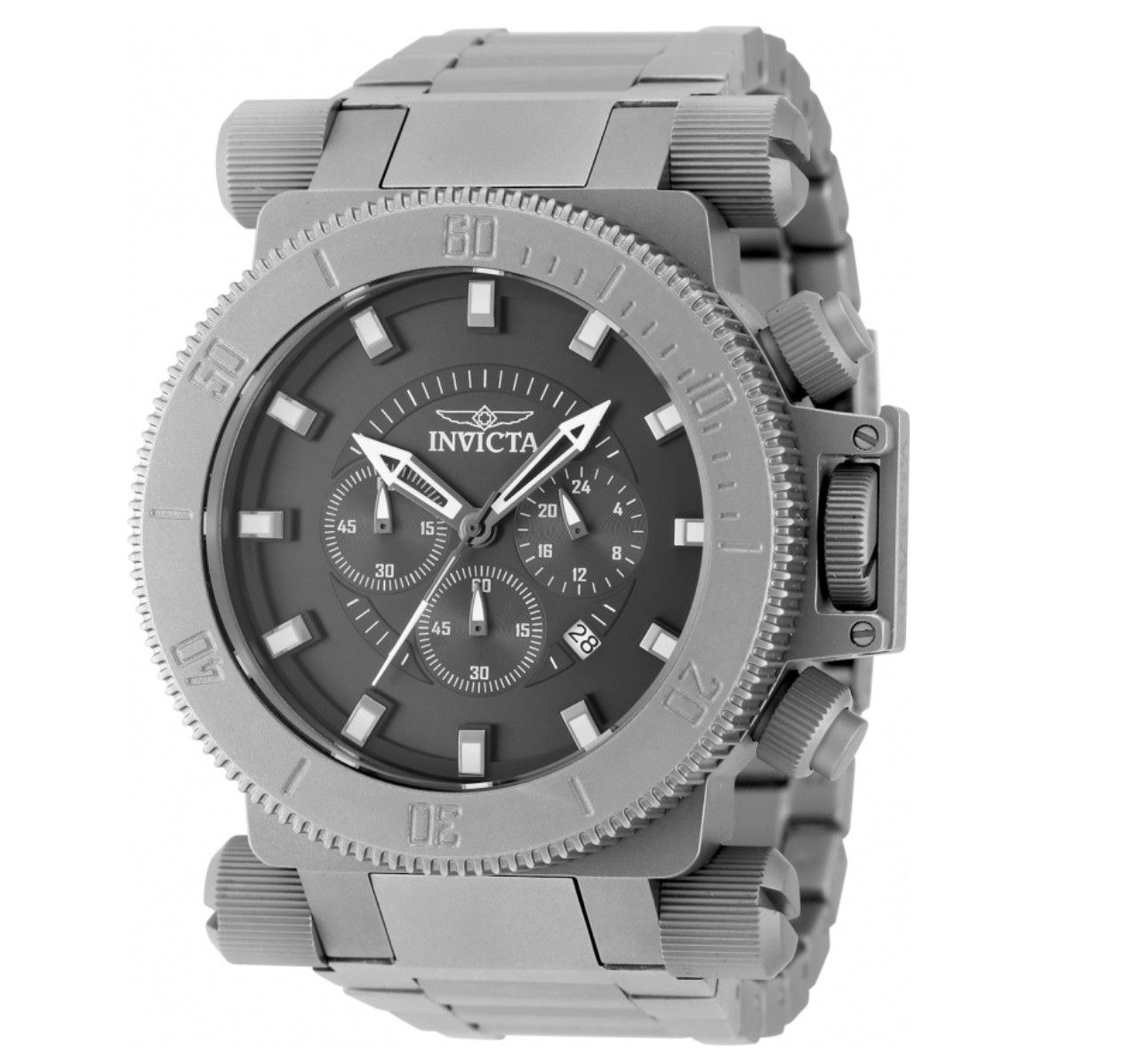 Invicta Coalition Forces Dominion Men’s 51mm Full Titanium Chrono Watch 48221