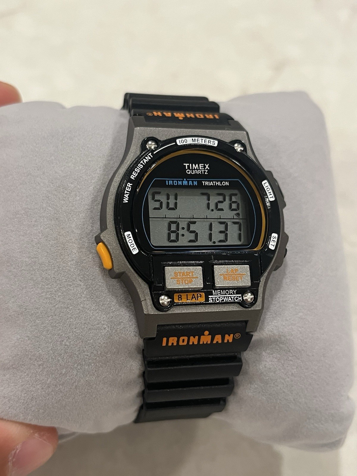 Timex Men’s Ironman 8 Lap TW5M54300 Digital Sport Watch 39mm Japan Reissue