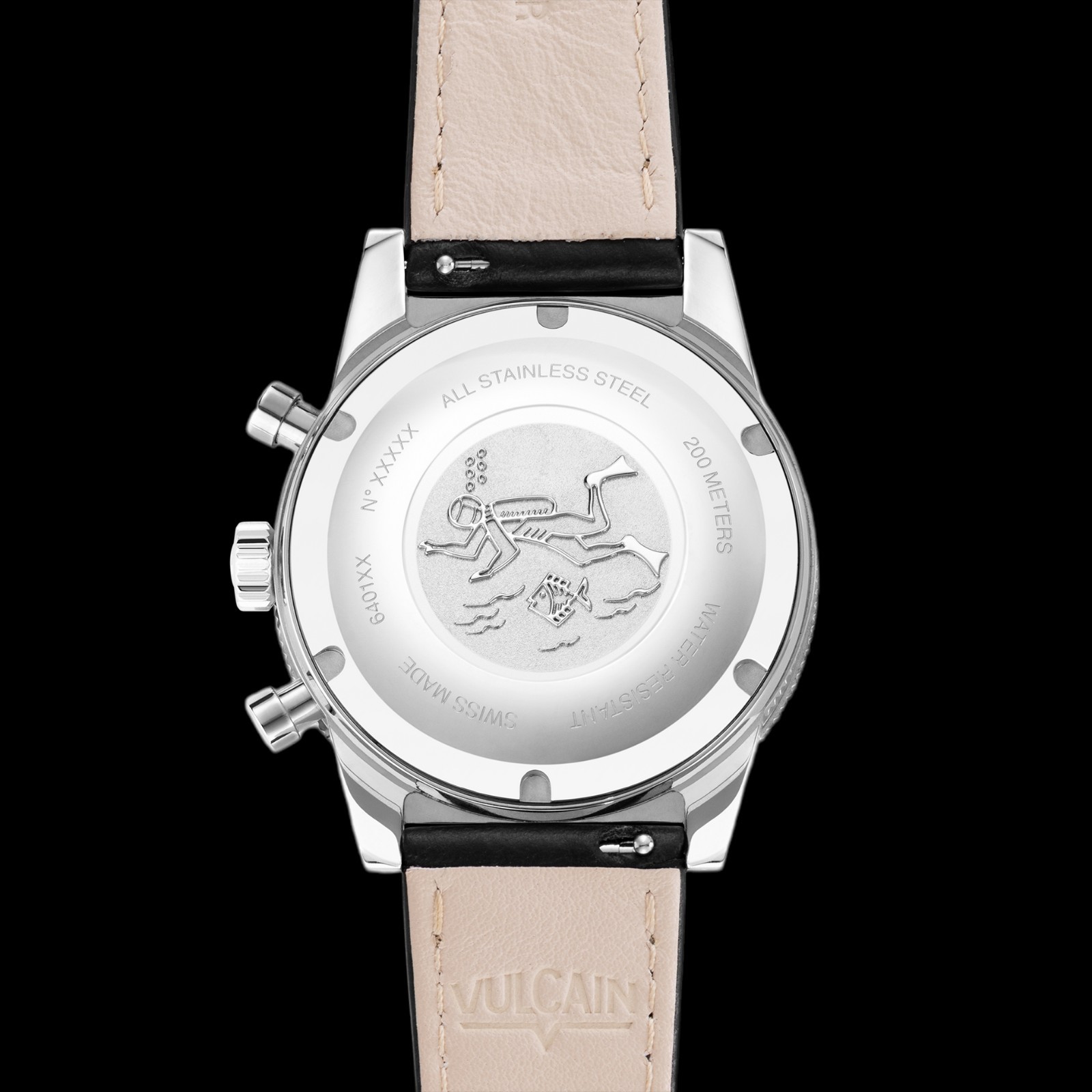 Vulcain Skindiver Chronograph 39.7mm Stainless Steel Automatic Authorized Dealer