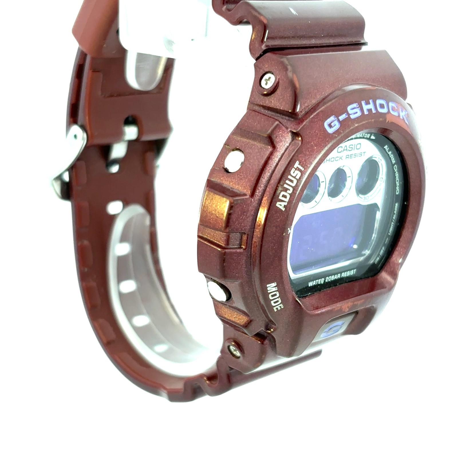 Casio G-Shock DW-6900SB-4 Wine Red Burgundy Digital Watch 200M Shock Resistant