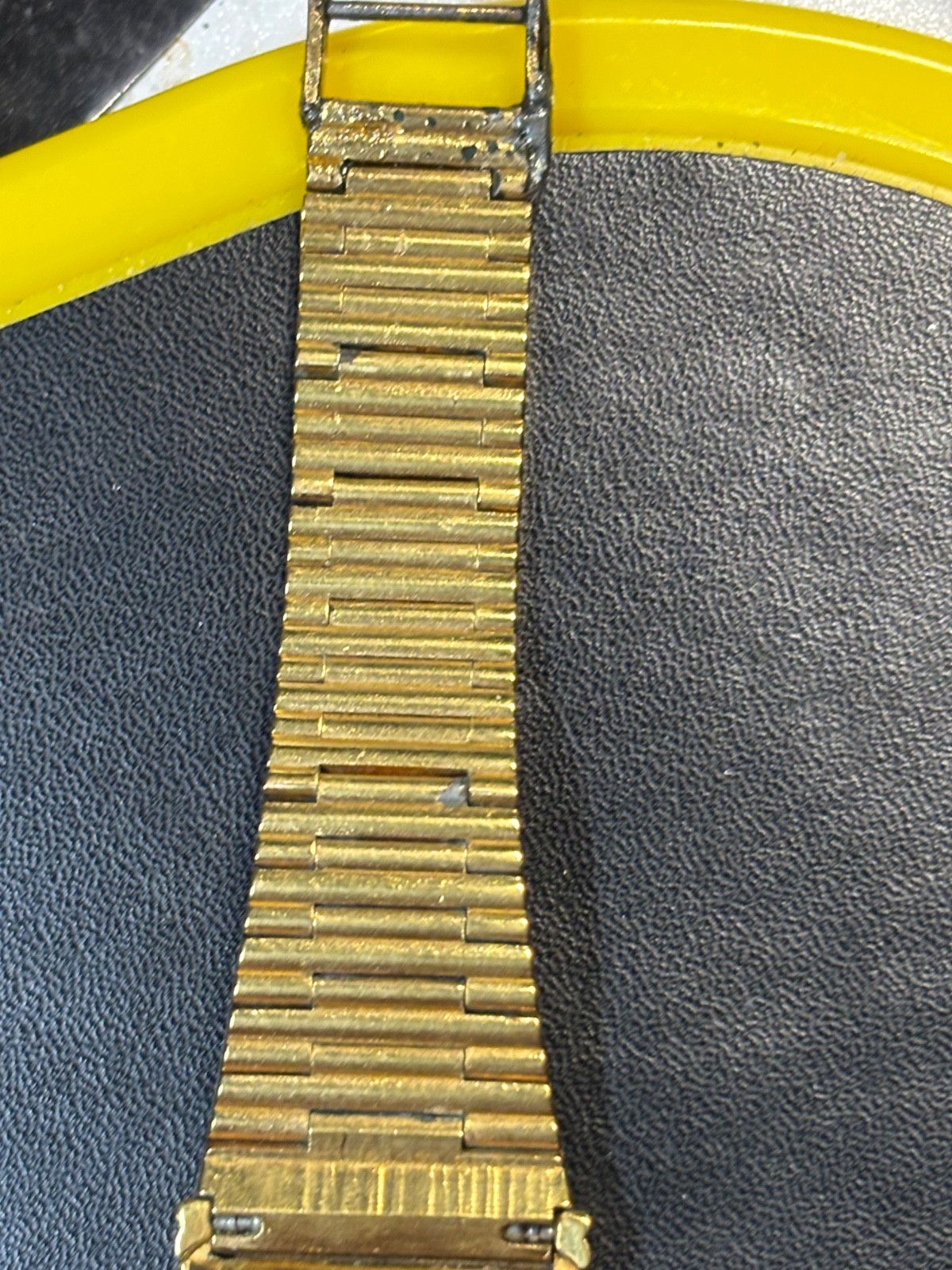 Waltham Maxim Grey Blue Stone Dial Midas Watch with Original Bracelet