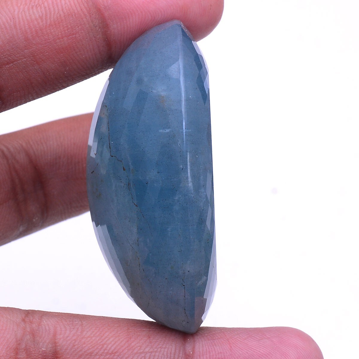 263 Cts Natural Aquamarine Untreated 54mm*32mm Oval Cut Huge Size Loose Gemstone