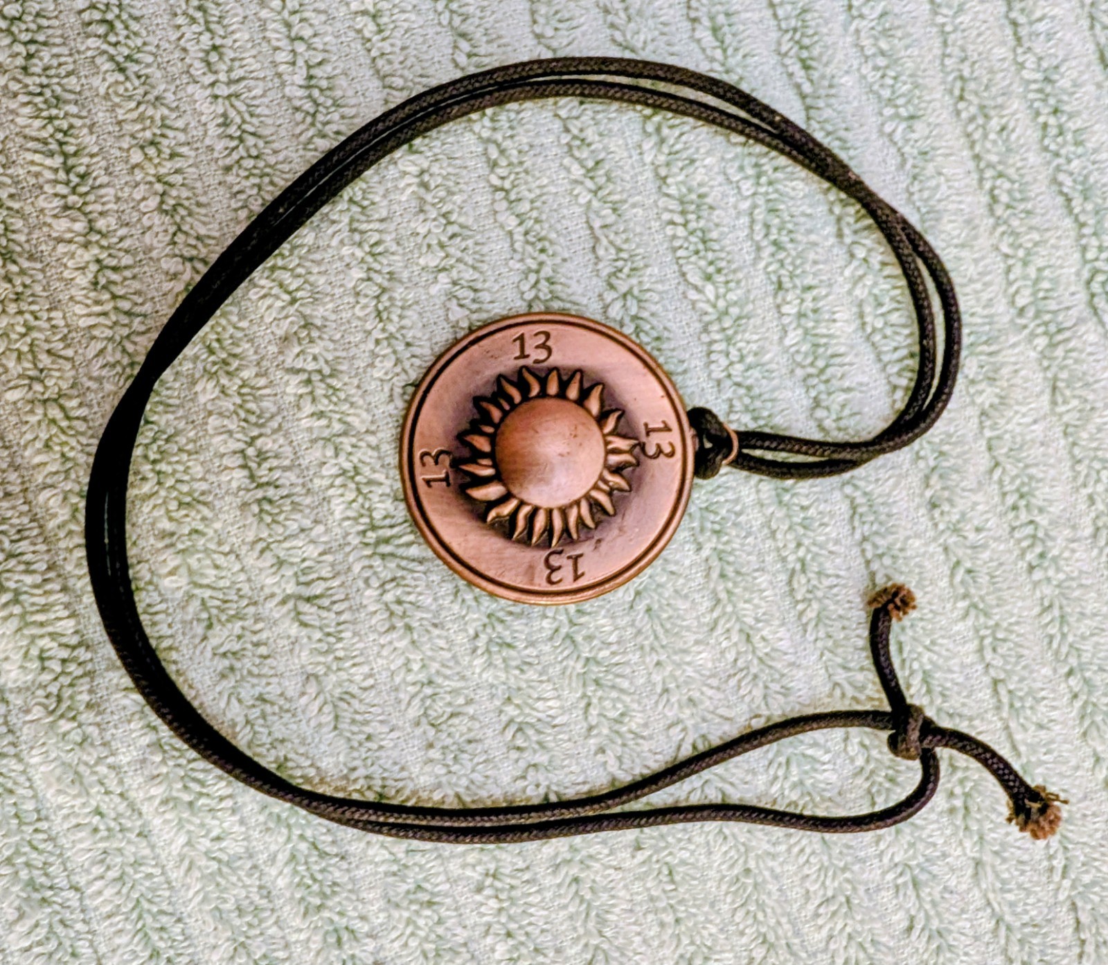 NUMBER 13 PENDANT, SUN, NECKLACE, ASTROLOGY SIGNS