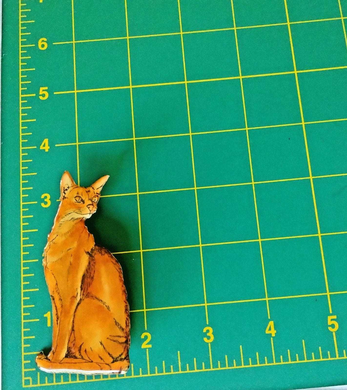 Vintage Studio of B. Moreno “Alec” Whiskers Cat Brooch (173 – 2581)