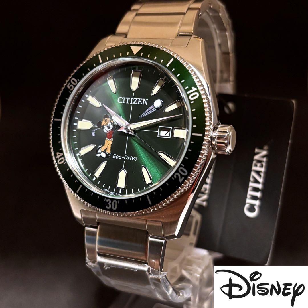 [B1P] CITIZEN Disney Golf Mickey Mouse Limited Men’s Watch [t4w]