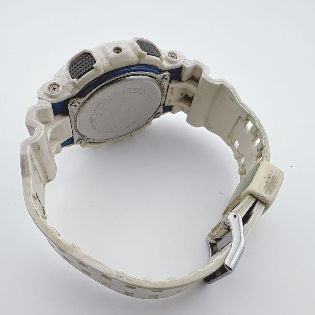 [Working Condition] CASIO G-SHOCK GA-100B White Analog-Digital Men’s Watch