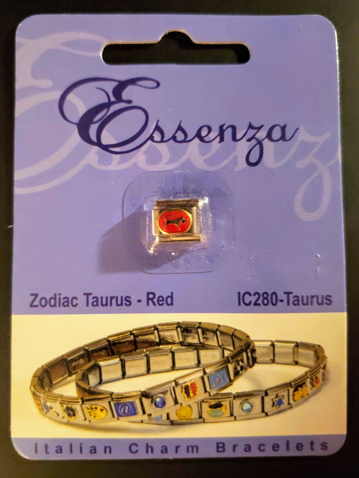 ESSENZA ITALIAN CHARM – RED ZODIAC LINKS