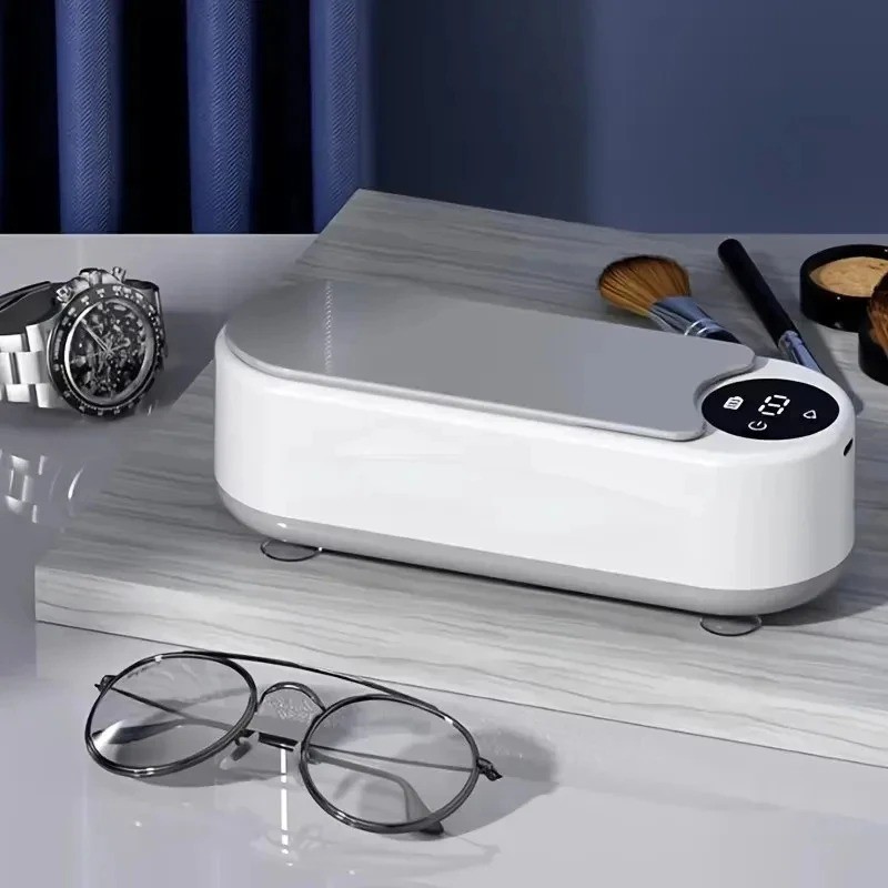 Wireless Ultrasonic Glasses Cleaner Eyeglasses Jewelry Cleaning Machine USB