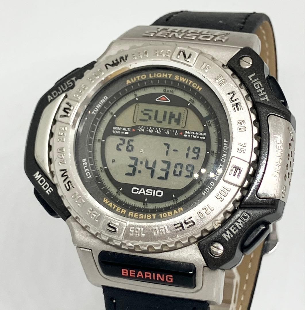 CASIO PROTREK PRT-1400 Wristwatch From Japan