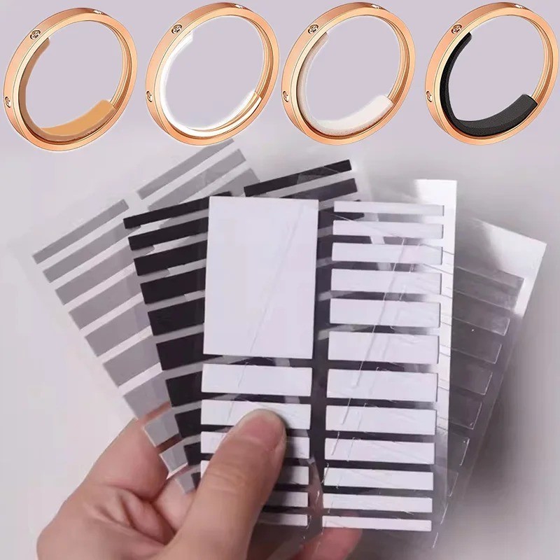 Clear Ring Size Adjuster Silicone Tightener for Loose Rings Any Size