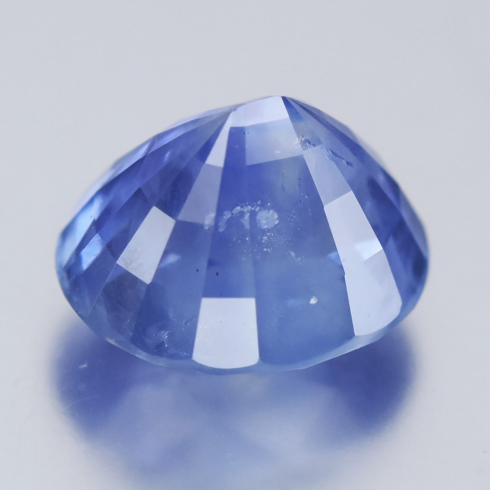💎 Big Size! 8.04ct 11.8×10.3mm Oval Natural Blue Sapphire – Unheated, Burma Gem