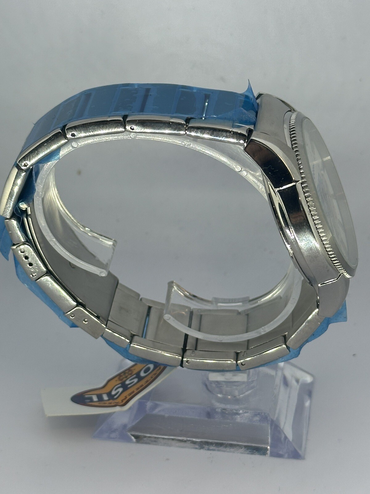 Fossil Bud Light PR-5369 NFL Football Beer Sponsor Mens Watch New Battery 43MM