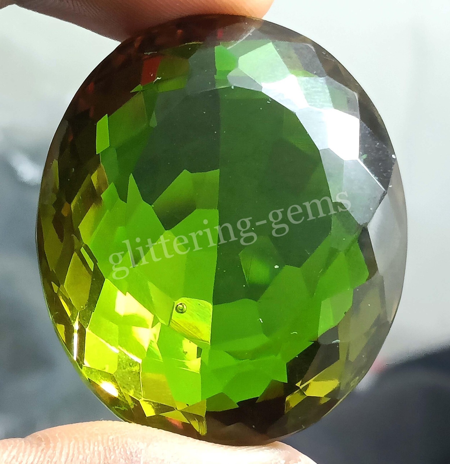 200 Ct Color Changing Alexandrite Natural Oval Cut IGL Certified Loose Gems 25F