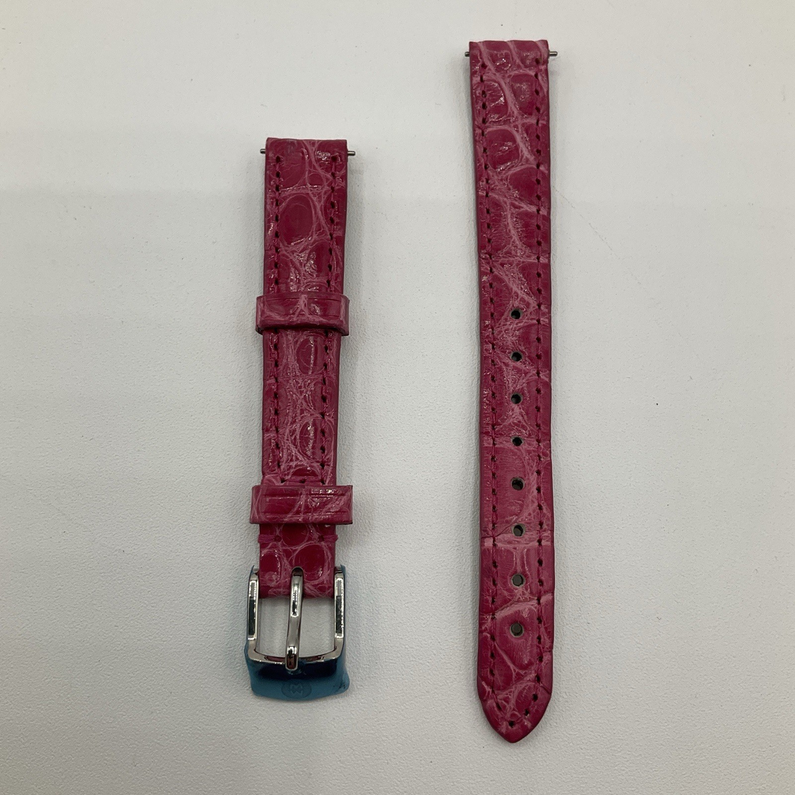 Michele CSX Diamond Bezel Wrist Watch 71-2600 With 3 Extra Bands Gold Pink White