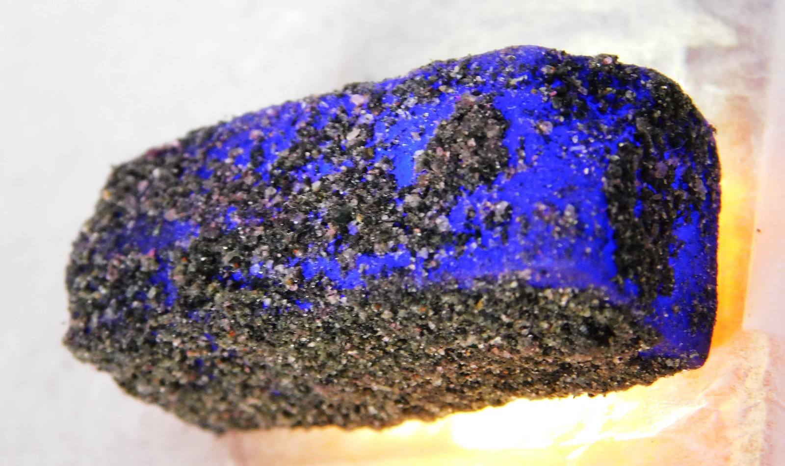 Natural Sapphire Blue Uncut Loose Gemstone 111.45 Ct Dyed Rough CERTIFIED
