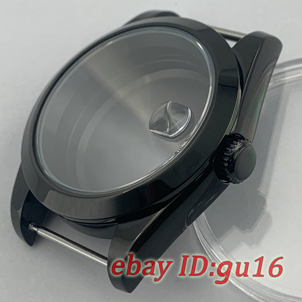 36mm/40mm Sapphire Glass Watch PVD case fit NH35 NH36 ETA 2824/2836 Miyota 8215