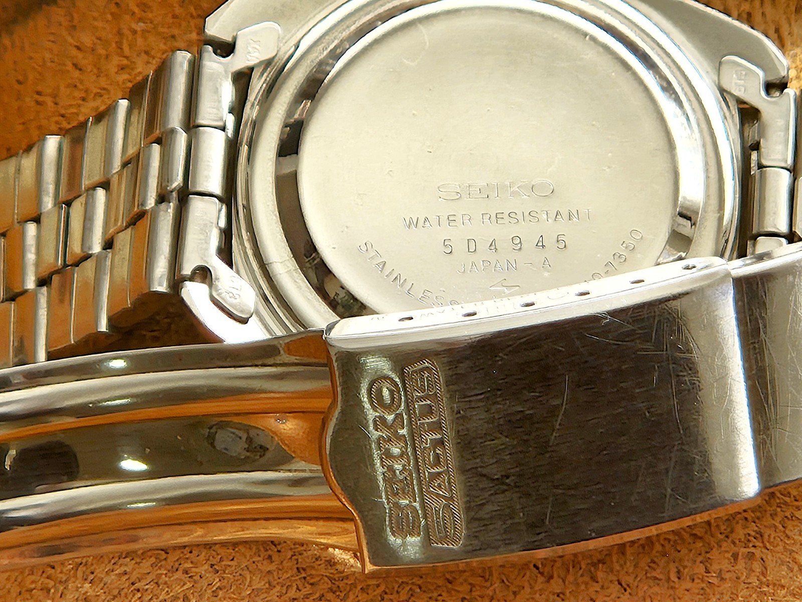 Vintage 1975 Seiko 5 Actus 7019-7350 Golden Brown Khaki JDM – Serviced