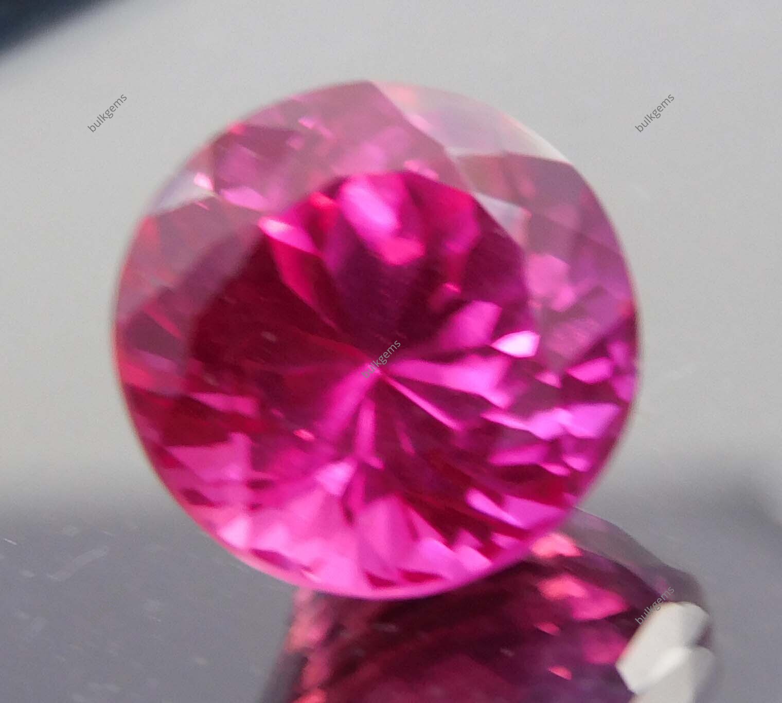 Extremely Rare Pink Sapphire Round Cut 10 Ct NATURAL Loose CERTIFIED Gemstone