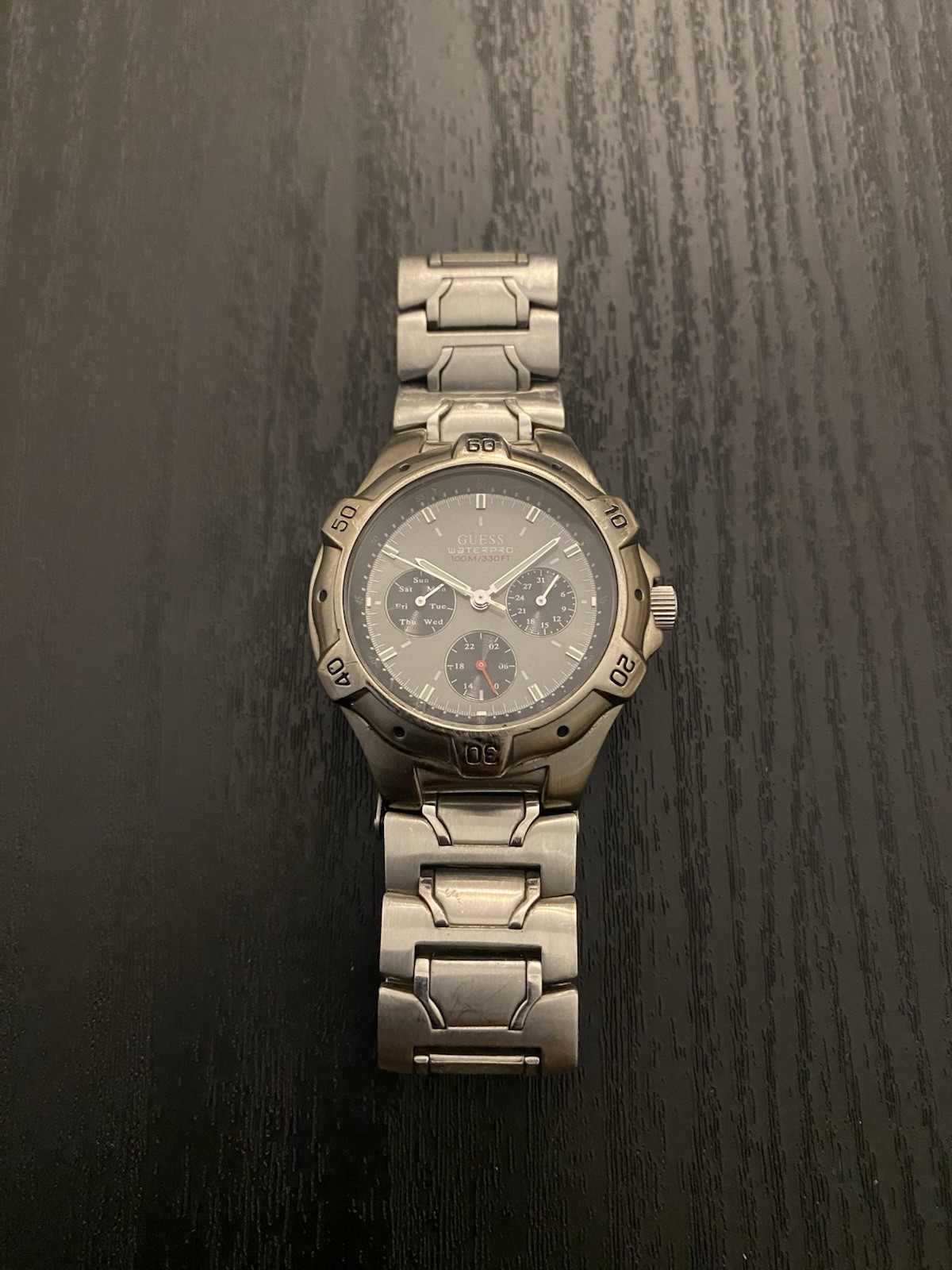 Guess WaterPro Chronograph G85386G Men’s Stainless Steel Watch