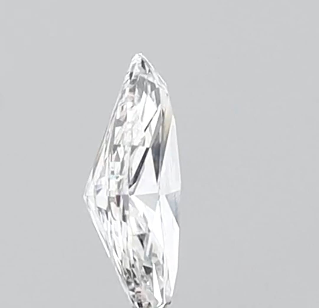 1.58 Ct Marquise Cut IGI Certified Lab Grown CVD Diamond F Color VVS2 Clarity