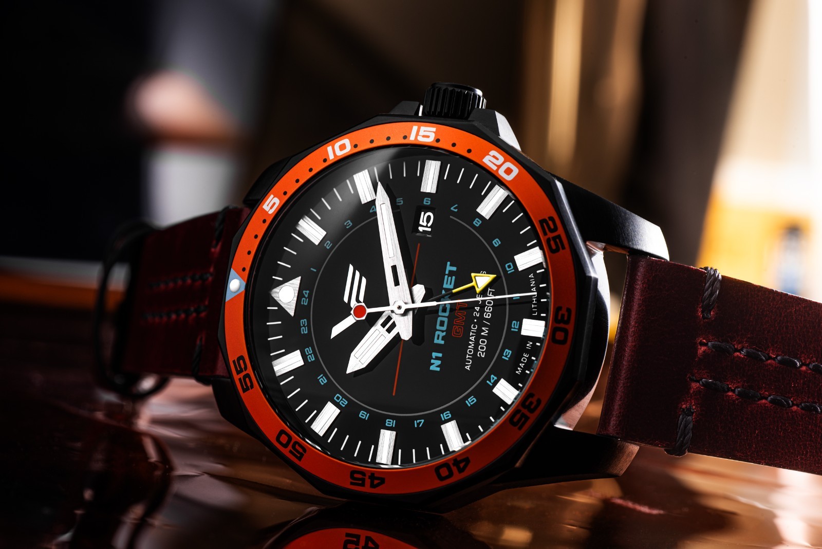 Vostok Europe N1 Rocket GMT NH34-225C714