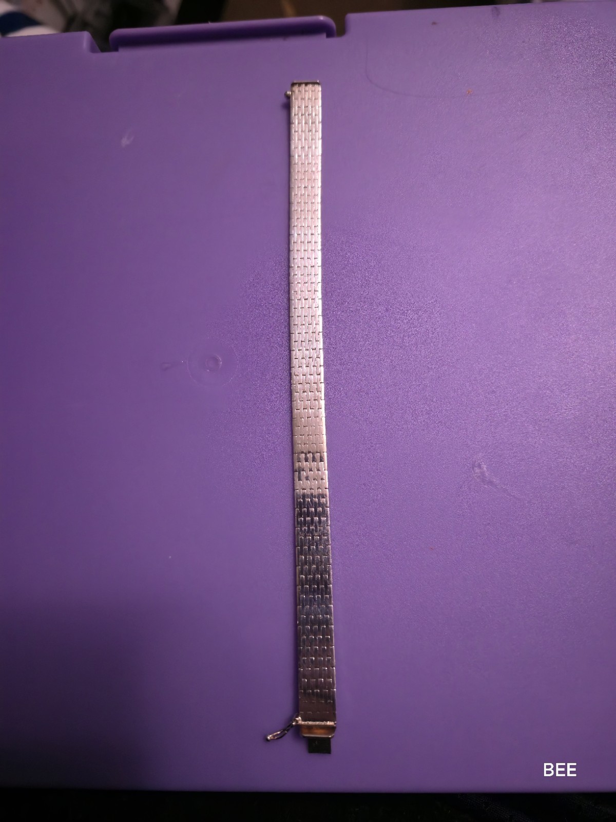 Vintage Milor Italy Sterling Silver 925 Bracelet 7.5 Inch
