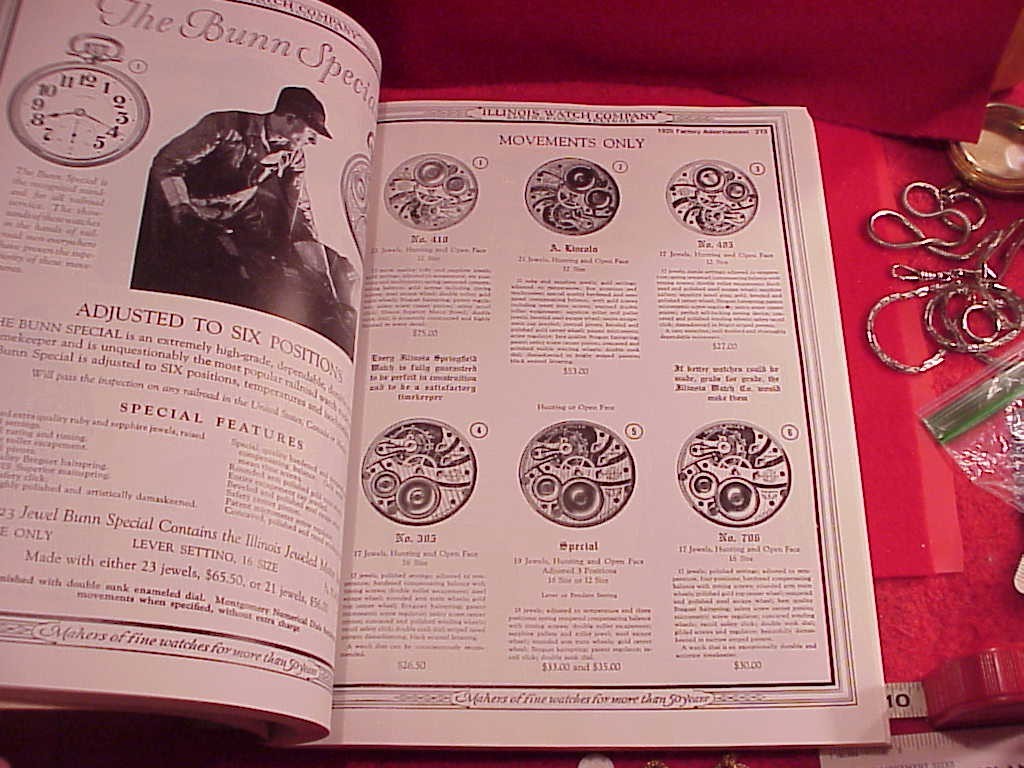 ILLINOIS BOOK American Pocket Watches Volume Two Roy Ehrhardt 1985 LIBRARY COPY