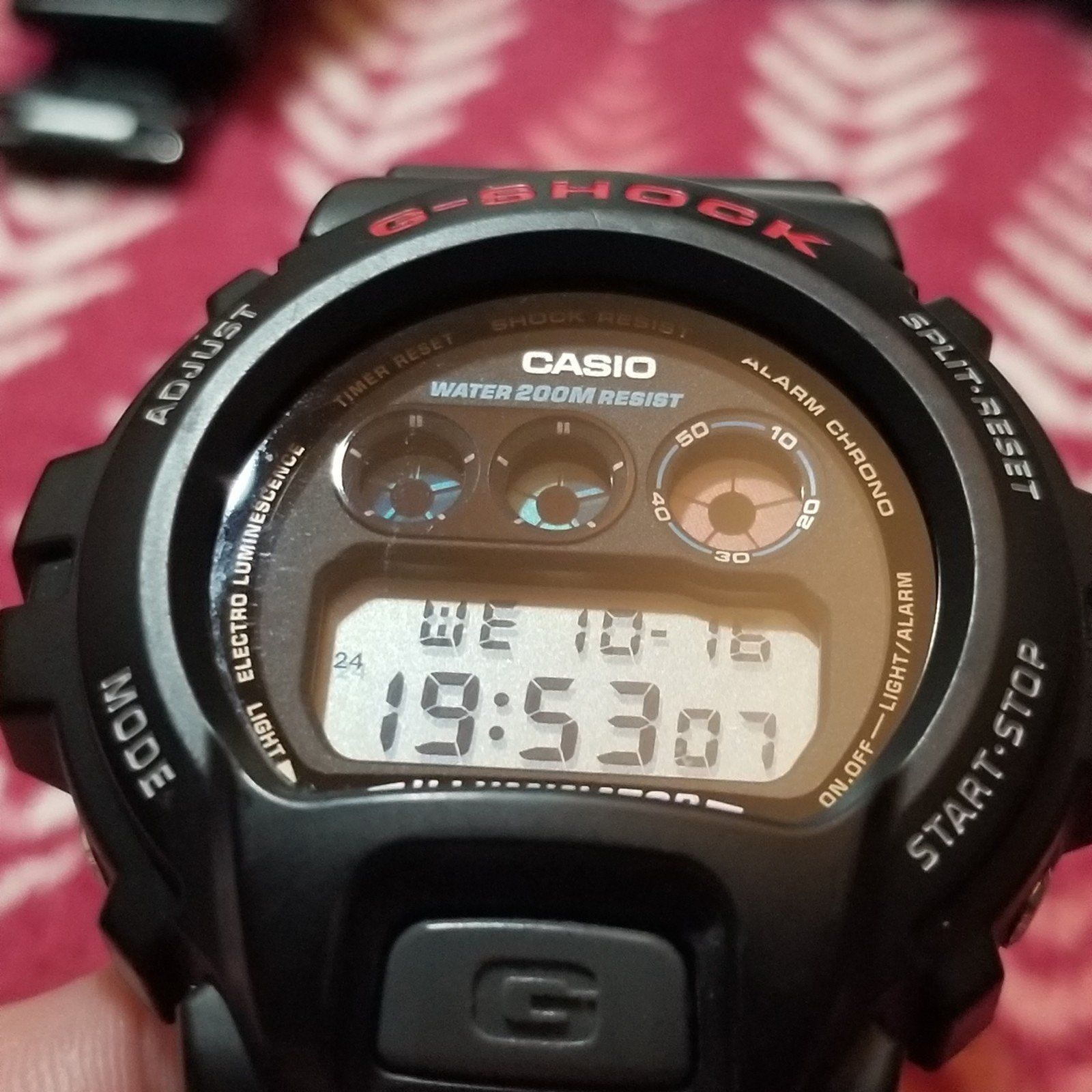 ⌚Rare Casio G-Shock DW6900 Custom AC DC heavy metal band edition